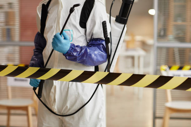 Professional Blood Cleanup technician working in Ardenvoir, WA